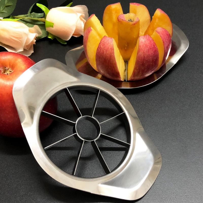 Kitchen Gadgets Stainle Steel Apple Cutter with Comfort Handle Fruit Divider Slicer Tool for Quick Cutting of Apples Other Fruit