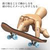 Finger Skate White Finger Skateboard Fingerboard Assembly Mini Skateboard Mini Skateboard Finger Skates Finger Games Finger Techniques Tires