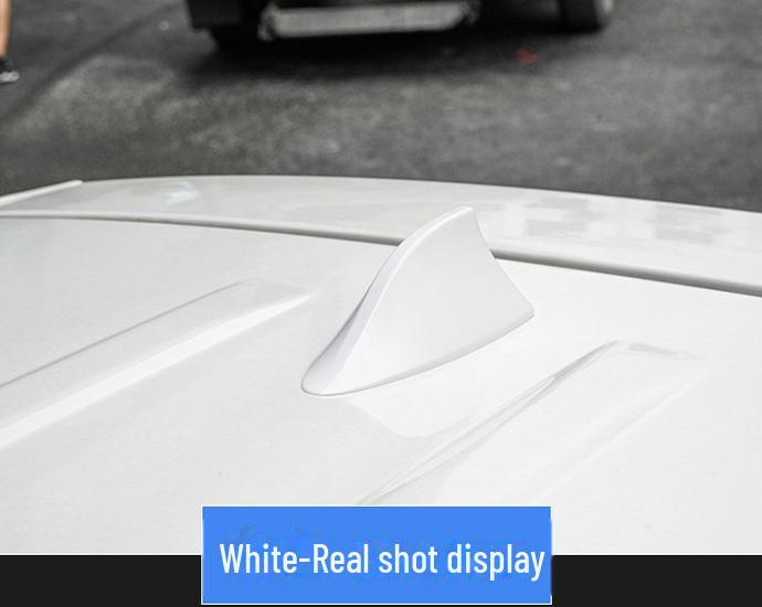 Shark Fin Antenna Car Roof Decoration Signal Radio Arc Color Fininantenna.