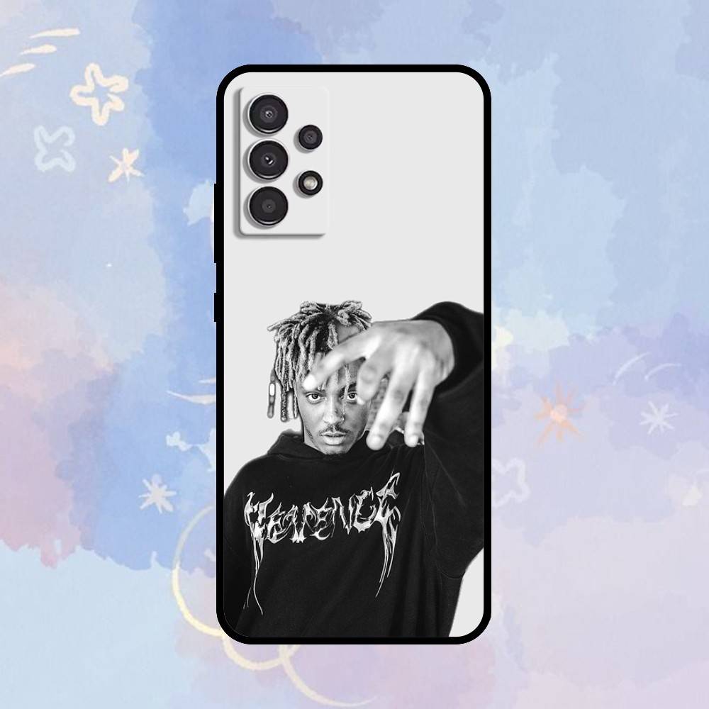 

AAA America rapper J-Juice W-Wrld Phone Case For Samsung Galaxy A73,A72,A71,A70,A53,A52,A51,Others Soft Black Cover Samsung a11