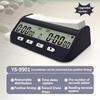 Professional Chess Digital Clock, Multi-function ABS Material, Battery Powered, Counting Up/down, Precision Game Stopwatch, Suitable for General Use