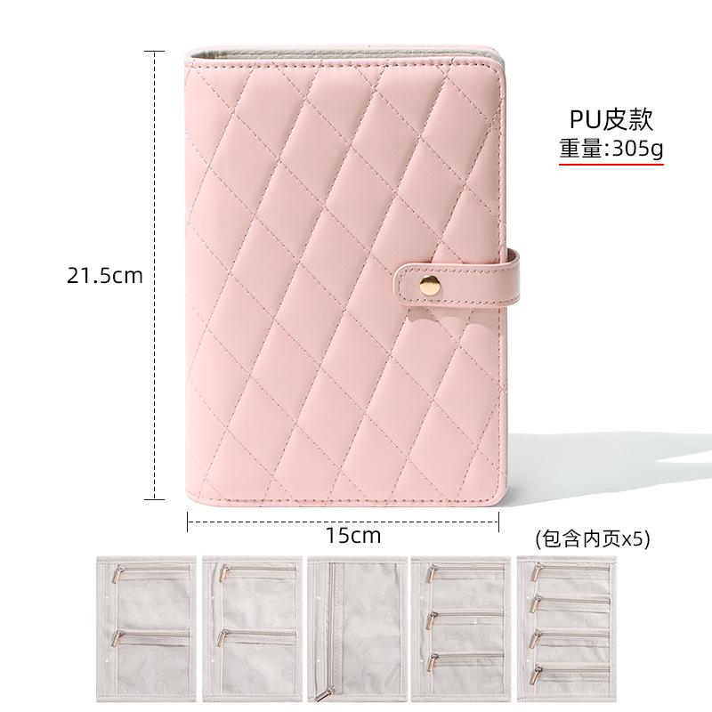 New Jewelry Storage Book Ring Necklace Storage Bag Clip Large Capacity Storage Bag Fabric Storage Book