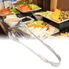 Stainless Steel Ice Tongs Food Grade Serving Clip Kitchen Tools Chicken Feet Tongs  Grilling