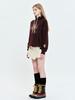 Kirsh Pattern Quilted Mini Wrap Skirt [Multi]