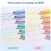 Xiaomi 6/12 Colors Highlighters Cute Pastel Pens Bible Pens Soft Tip Aesthetics Markers Kawaii Stationary for Students School Supplies