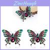Butterfly Brooch Pin With Rhinestones For Women Fashion Accessories
