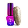 LED/UV Gel Polish Hybrid Varnish MollyLac Queens Of Life No. 32 Perfect Gold 10