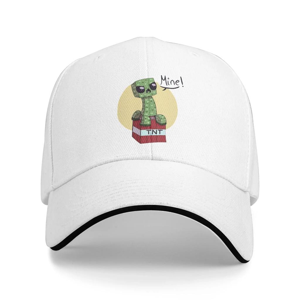 Look At The Sky TNT Chicken Jockey Keep Silent Mine Hiking Baseball Caps WoUnisex Printing Unisex Beach Sunscreen Hat Peaked Cap