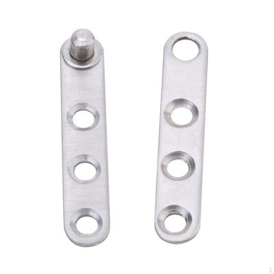 Rotating Door Hinge Hidden Shaft Hinge, Heavy Duty Side Axis Flip Bookcase Stainless