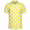 Cute Yellow Duck Pattern Golf Polo Shirt Unisex 3d Printed Cartoon Tennis Shirt Summer Street Loose Short Sleeve Tops Button Tees