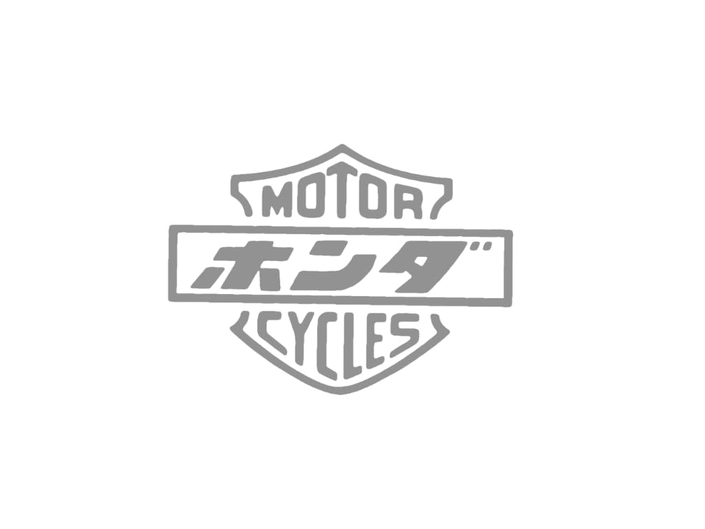 

Cutting Sticker Honda Silver Set of 2 10cm