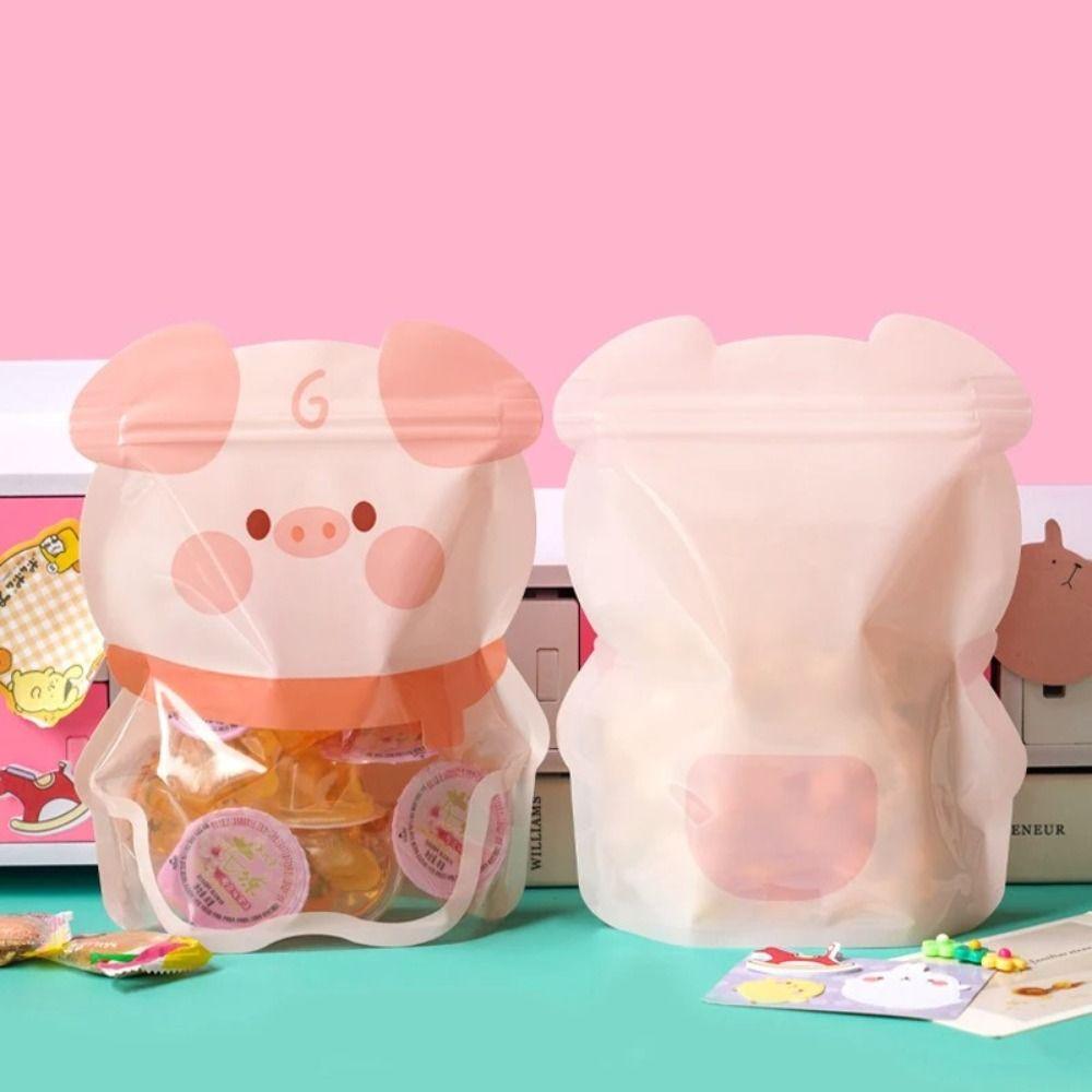 Zip těsnící svačina Samonosné sáčky PET sáčky pro čerstvé skladování Nové balení sušenek