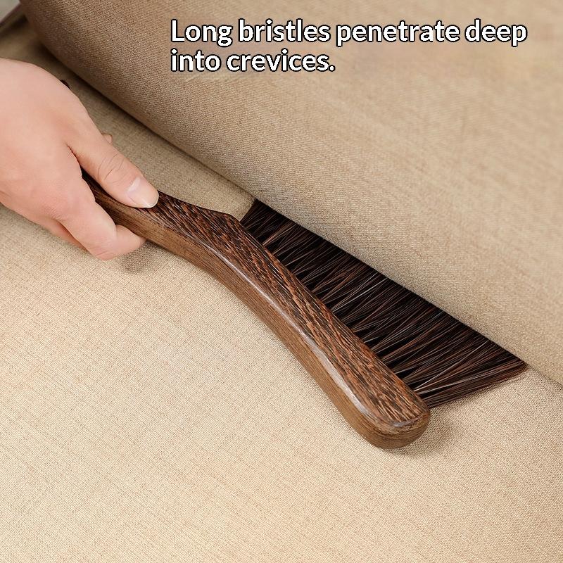 Long Handle Soft Bristle Chicken Wing Wood Bed Dust Cleaning Brush Household Bedroom Floor Cleaning Tool