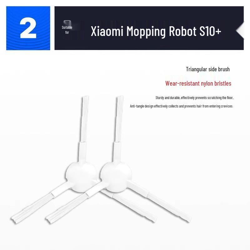 Xiaomi S10+/X10+/L10s Ultra Robot Vacuum Accessories: Main Brush, Filter, Mop Cloth, Dust Bag