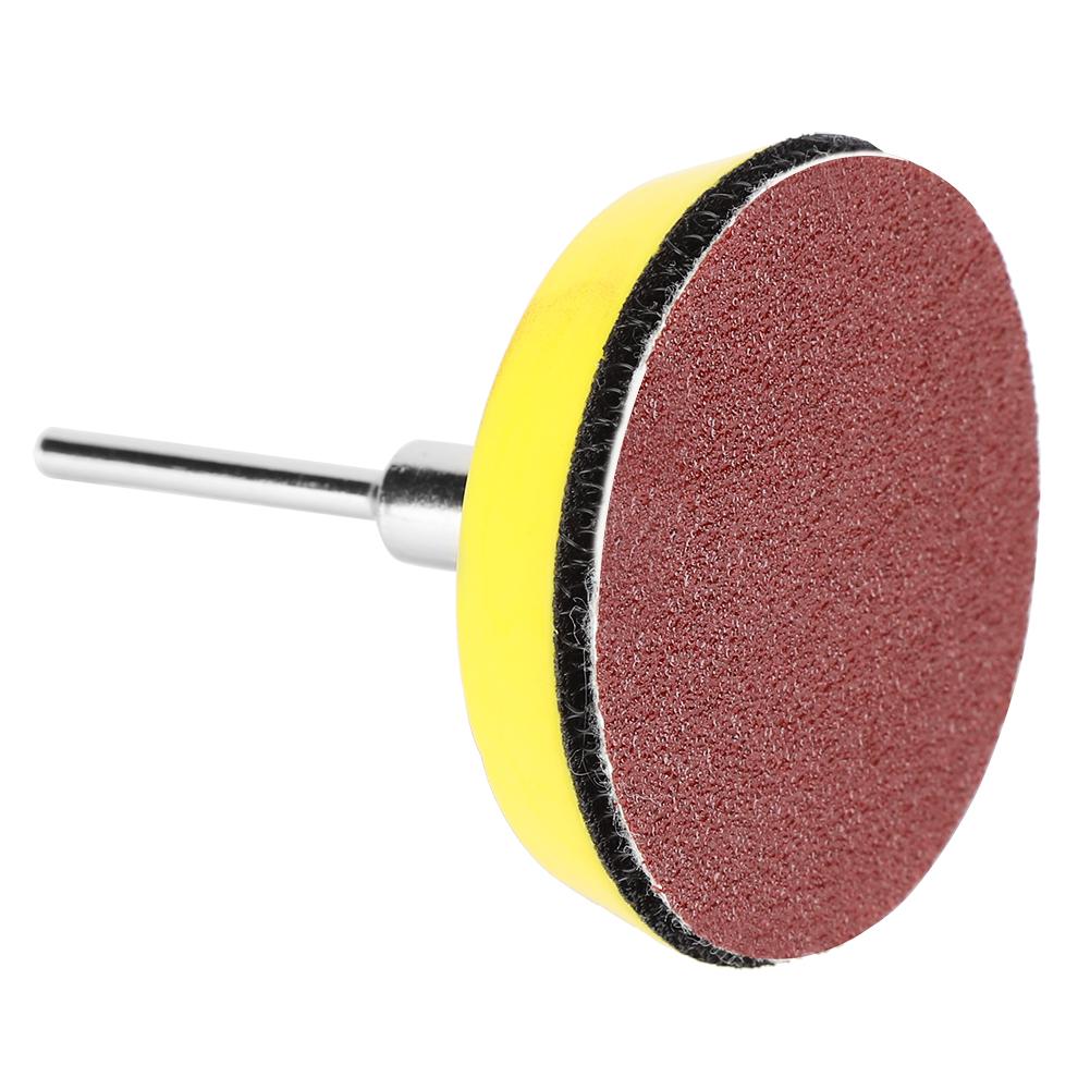 60PCS 2inch Round Shape Red Sanding Discs 100 240 600 800 1000 2000# Grit Sand Papers