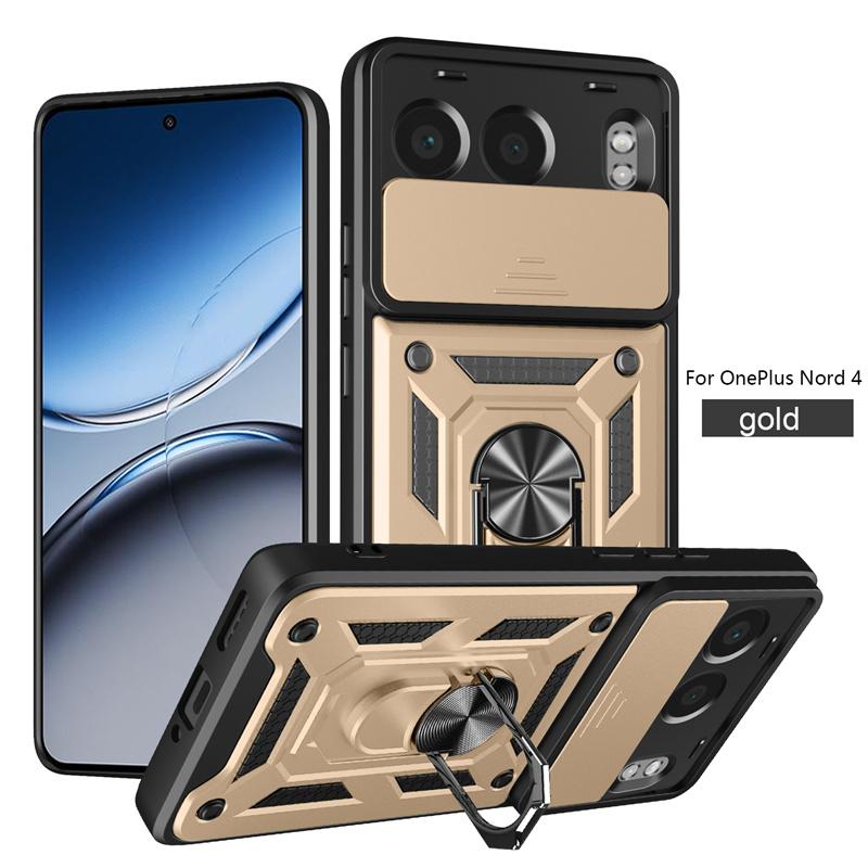 

Shockproof Armor Back Phone Cover For Oneplus Nord 4 One Plus Nord4 5G 2024 CPH2663 6.74 Magnetic Ring Holder Case Fundas Oneplus Nord 4 5G