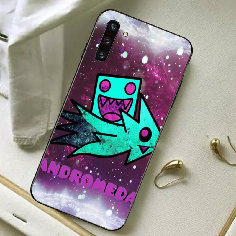 Pouzdro na telefon Geometry Dash pro Samsung A51 A30s A52 A71 A12 pro Huawei Honor 10i pro kryt OPPO vivo Y11