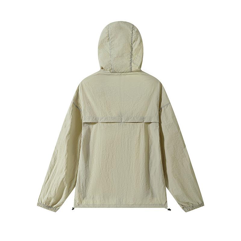Summer, new, mosquito repellent anti-splashing luminous sunscreen, men's outdoor leisure anti-ultraviolet light and breathable jacket