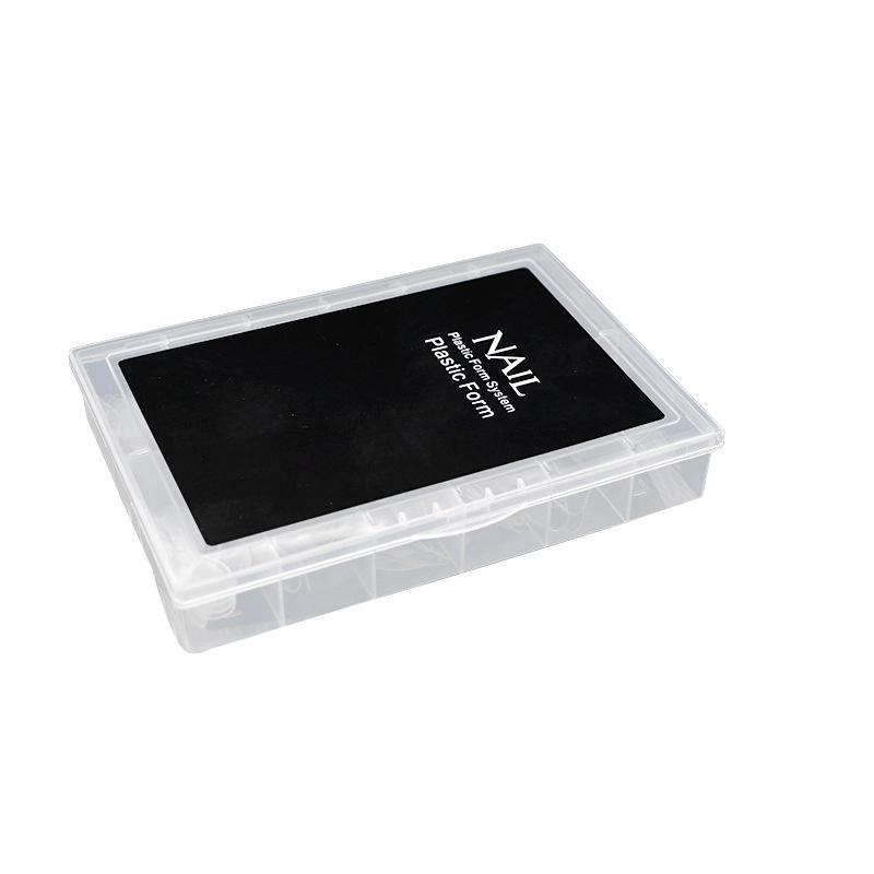 120pcs Full Cover Crystal Soft Gel Nail Tips Press On Extension Mold Professional Manicure Nail Art Extension Tool