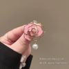 New Niche Retro High-grade Camellia Brooch Exquisite Light Luxury Rose Pin Elegant Suit Fixed Accessories