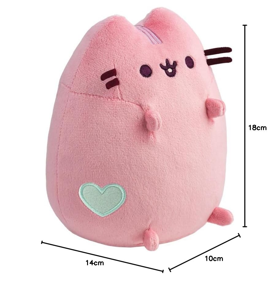 Aurora World- Aurora, 61560, Pink Pastel Pusheen, Soft Toy, Pink