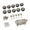 10Pcs 3D Printer Pulley Wheel Set 3D Printer POM Pulley Wheels Plastic Pulley Wheel with Bearing Idler for 3D Printer