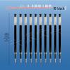 Universal Threaded Metal Ballpoint Pen Refill - Water-Based, Neutral, Business Office Replacement