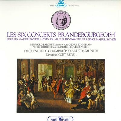 LP Record KURT REDEL, ORCHESTRE PRO ARTE DE M - Bach Complete Brandenburg Concertos ERA1002 ERATO 1975 Japan Classical Used