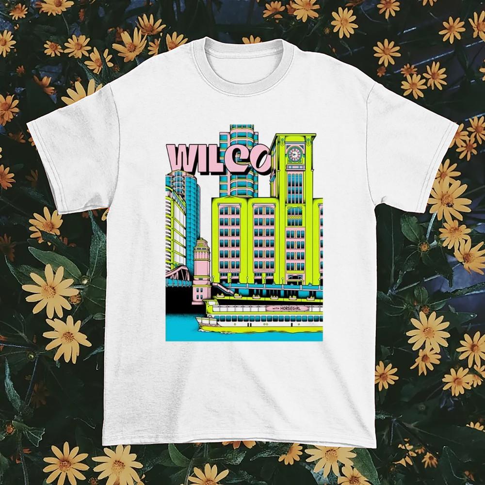 

SALE Wilco Band Tour 2023 Heavy Cotton White S-5XL Unisex Classic Shirt Unisex T-Shirt XXXXL