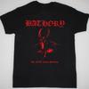 NY BATHORY - Bathory Kortärmad Svart Alla Storlekar Gåva Fläkt T-shirt PP381 Unisex T-shirt