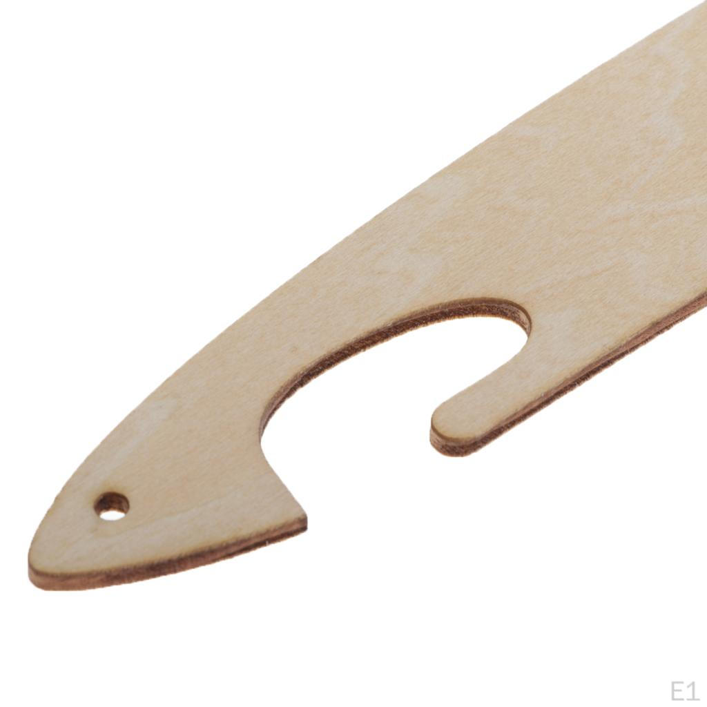 2 stykker / sett Tradisjonell vevvev DIY flettet verktøy