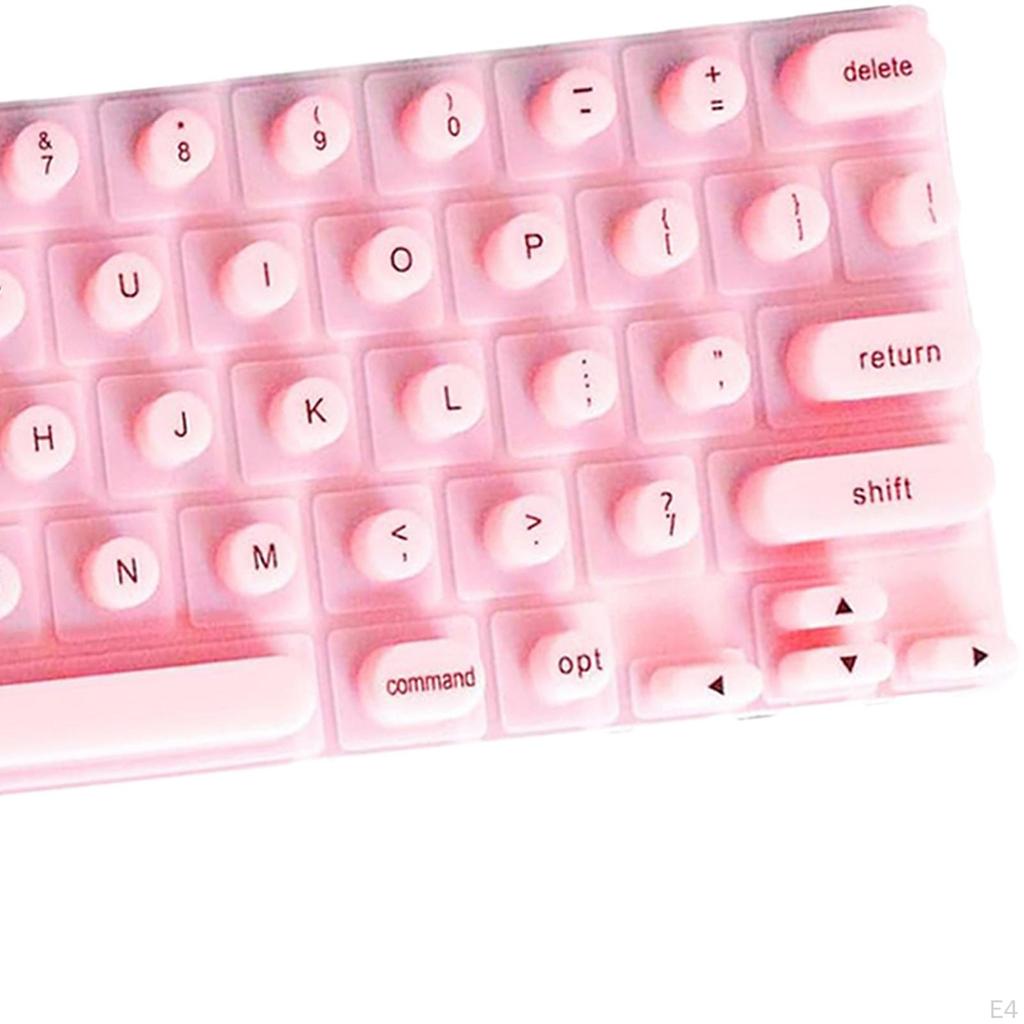 Anti-static Silicone Keyboard Cover Protector for Laptop, Comfortable And Practical Manicure
