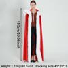 Women's Calf-Length Hooded Fleece Cape - Warm Winter Christmas Princess Coat