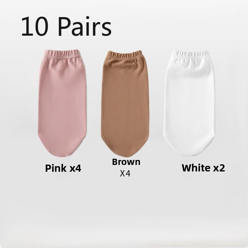 

10 пар женских свободных носков для сна и дома на весну и осень 10 Pairs