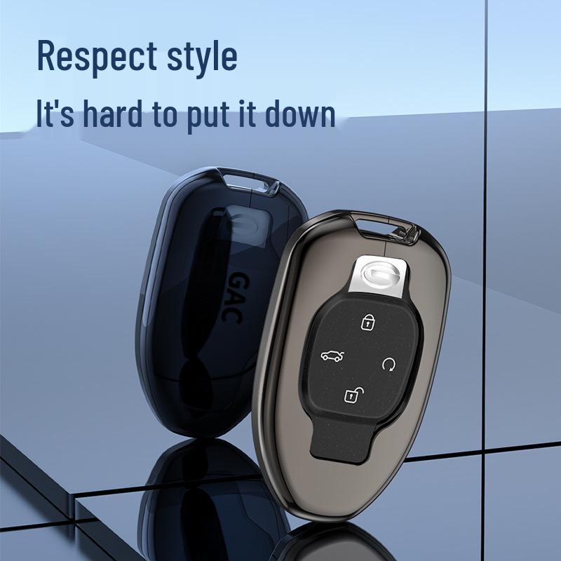 Trumpchi GS8 2022 2nd Gen Key Case - Aluminum Metal Shell with Buckle