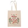 Tote Bag - PLANETEE - Mélissa - Jute - Printed In France - Reusable