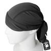 Alpha Label SHENKEL Mesh Bandana Cap with Inner Cap Sun Perfect for Outdoor and Cycling (Black) - Sweat-Wicking, Quick-Drying, Protection, Sports,