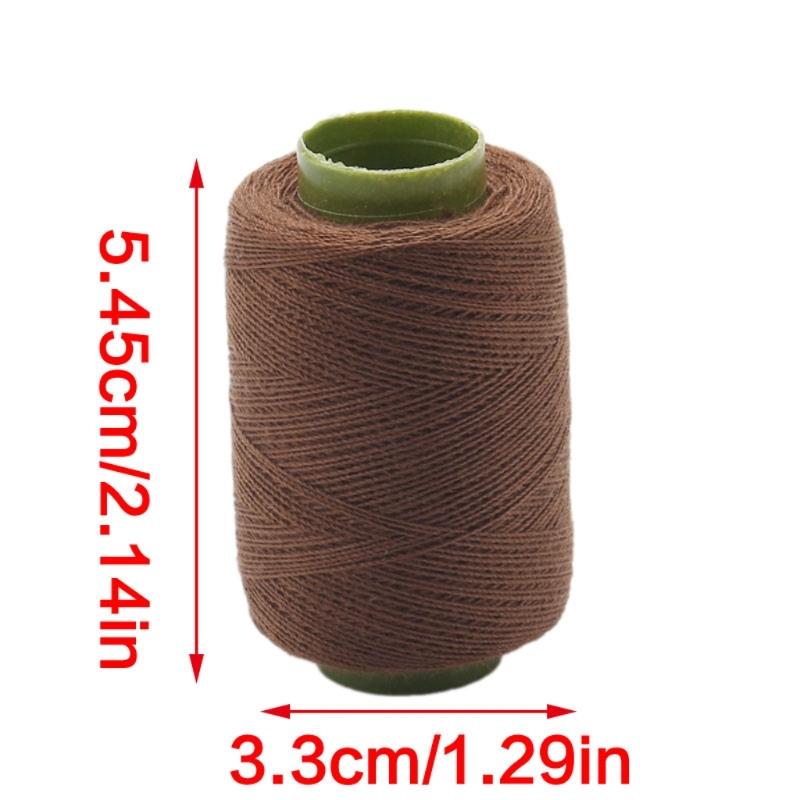 Practical Polyester Thread for Sewing Machines 8 Vibranting Color Heat Resistant Safe Materials