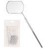 Stainless Steel Handheld Eyelash Inspection Mirror - Square Eyelash Extension Tool