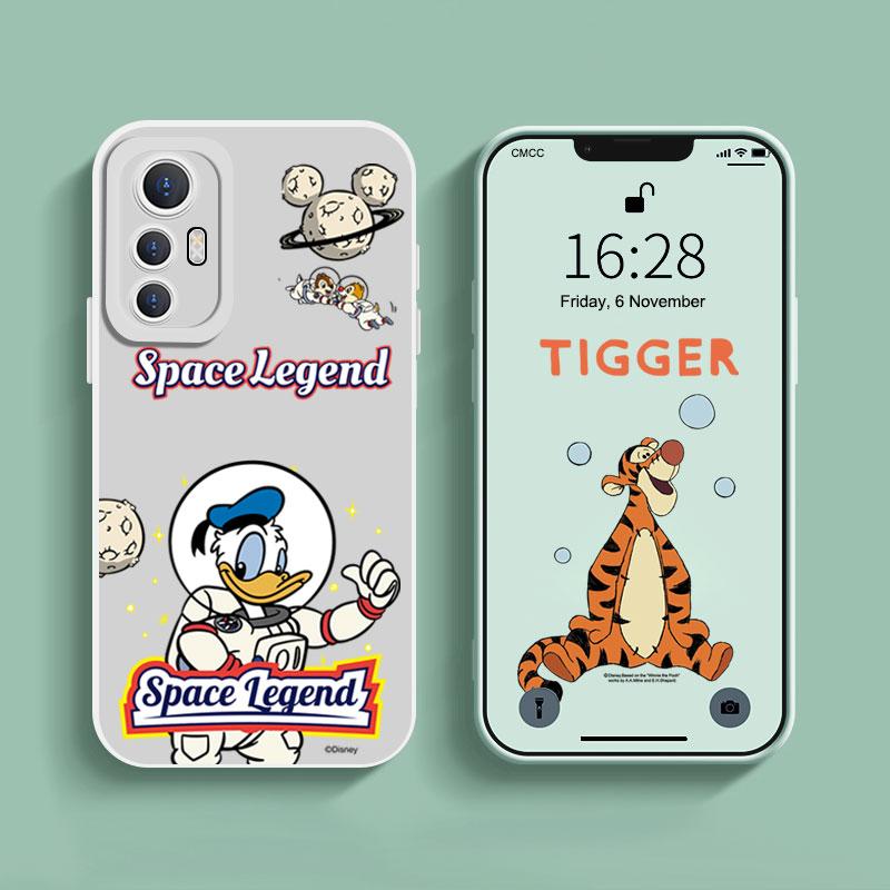 Niedliche Cartoon-Donald-Ente-Mickey-Disney-Handyhlle mit quadratischem  Kantenmuster, flssiges Silikongehuse, vollstndige Kamera-Schutzhlle fr  Xiaomi OPPO Vivo  zu niedrigen Preisen im Onlineshop Joom kaufen