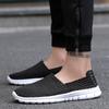 Scarpe da uomo estive intrecciate da spiaggia pigre da donna in tessuto casual morbide scarpe da ginnastica piatte unisex