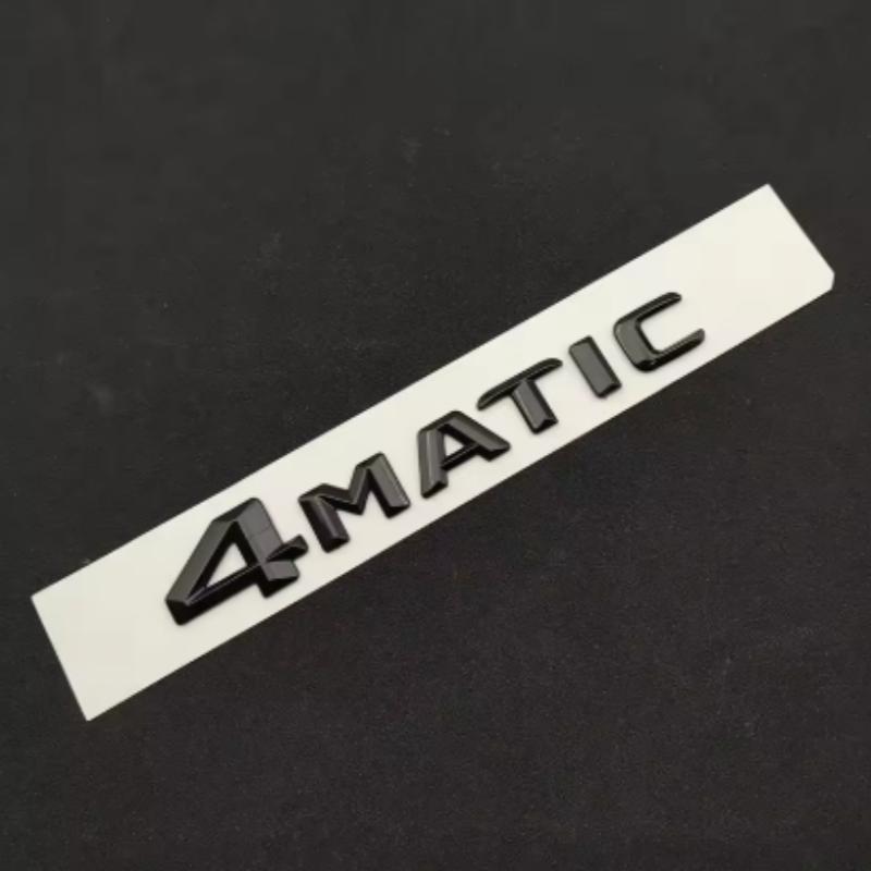 3D ABS Chrome Logo E350 Emblem 4matic Letters CDI Sticker Car Trunk Badge For Mercedes Benz E350 W213 W212 Accessories AU1