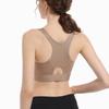 Front Zip High-Strength Shockproof Plus Size Wire-Free Sports Bra
