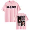 2026 Funny Carlos Prates Brazilian Smoker Graphic T Shirt Men's Women Fashion Gothic Classic T-shirts Y2K Gothic Cotton Oversized T-shirts