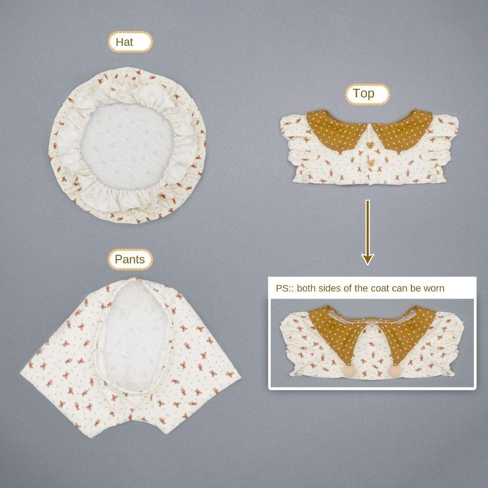 Plush Patch 40Cm Doll Clothes Replacement Outfit Plush Toys Clothes  Girl Gift