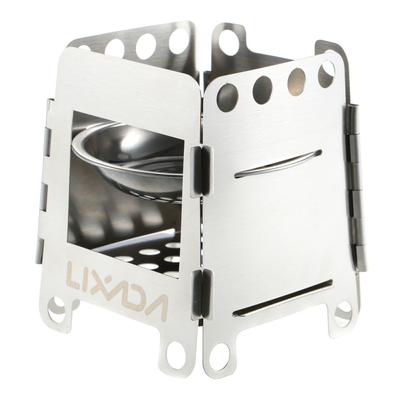 Lixada Tragbarer Titan-Holzofen, leicht, faltbar, Taschenkocher, Outdoor-Kochen, Camping