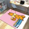 Garfield'S Sweet Tooth Carpet For Playroom Bedroom Living Room Sofa Home Decorkids Game Area Rug Nonslip Floor Mat