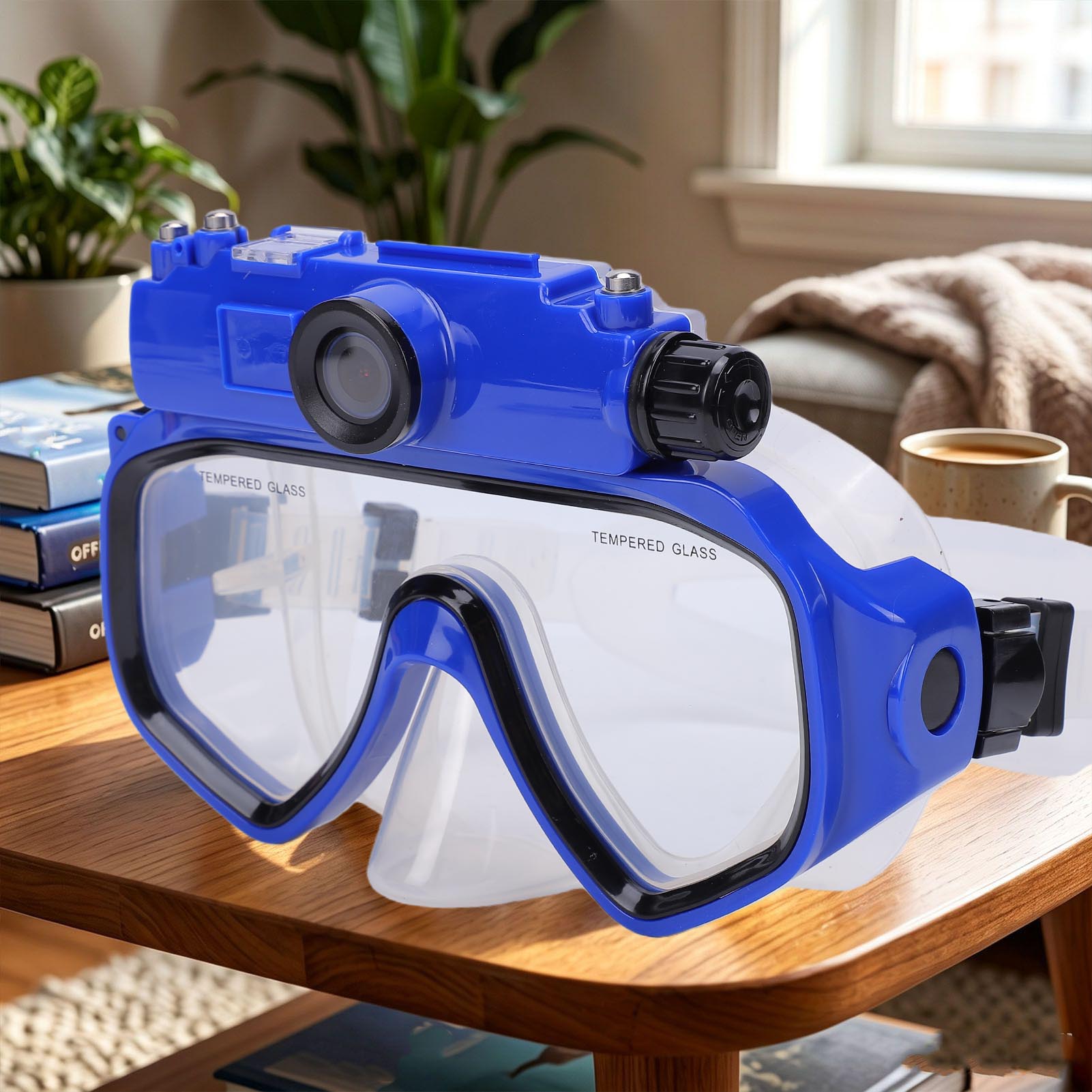 Diving Goggles with 2K Camera Diving