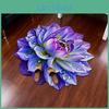 Floor Nonslip Absorbent Rug Flower Bathroom Mat Decorative 3d Realistic Pattern Floral Mat For Living Room Bathroom Kitchen