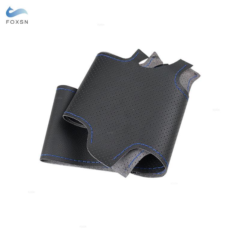 Perforiertes Mikrofaserleder Autozubehör Innenraum Lenkradbezug Für Peugeot 3008 2017 2018 4008 2017 2018 508